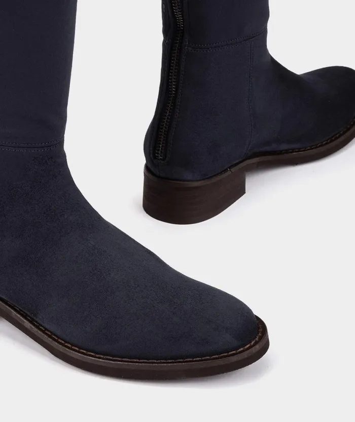 Pedro Miralles Boots BULNES Ante Strech Navy 8211 Woman Pedro Miralles Boots BULNES Ante Strech Navy 8211 Woman