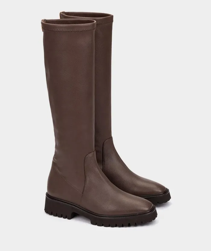 Pedro Miralles Boots COCENTAINA Beluga Strech Tostado 8211 Woman Pedro Miralles Boots COCENTAINA Beluga Strech Tostado 8211 Woman