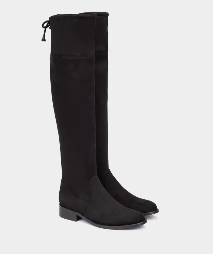 Pedro Miralles Boots ILSAN Ante Elastico Negro 8211 Woman Pedro Miralles Boots ILSAN Ante Elastico Negro 8211 Woman