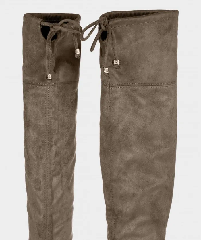 Pedro Miralles Boots ILSAN Ante Elastico Taupe 8211 Woman Pedro Miralles Boots ILSAN Ante Elastico Taupe 8211 Woman