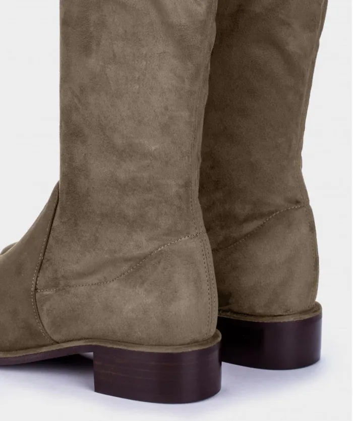 Pedro Miralles Boots ILSAN Ante Elastico Taupe 8211 Woman Pedro Miralles Boots ILSAN Ante Elastico Taupe 8211 Woman