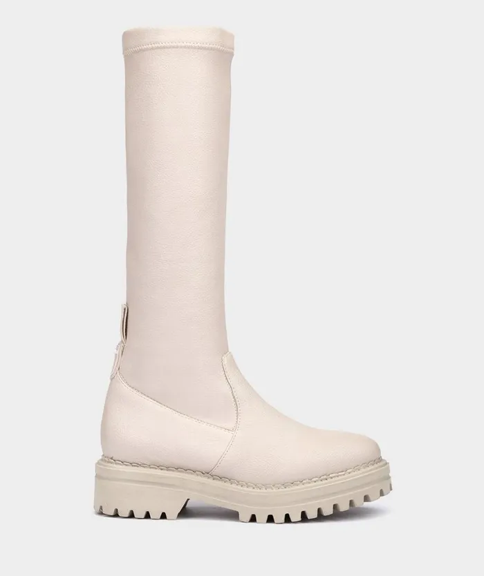 Pedro Miralles Boots JOSSELIN Ciervo Strech Crema 8211 Woman Pedro Miralles Boots JOSSELIN Ciervo Strech Crema 8211 Woman