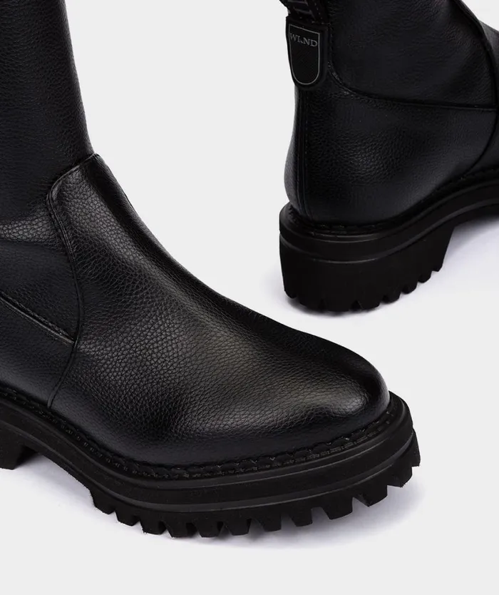 Pedro Miralles Boots JOSSELIN Ciervo Strech Negro 8211 Woman Pedro Miralles Boots JOSSELIN Ciervo Strech Negro 8211 Woman