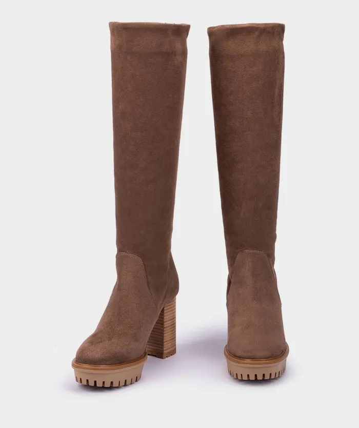 Pedro Miralles Boots KUWAIT Ante Strech Taupe 8211 Woman Pedro Miralles Boots KUWAIT Ante Strech Taupe 8211 Woman