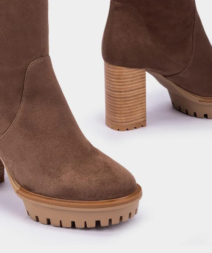 Pedro Miralles Boots KUWAIT Ante Strech Taupe 8211 Woman Pedro Miralles Boots KUWAIT Ante Strech Taupe 8211 Woman