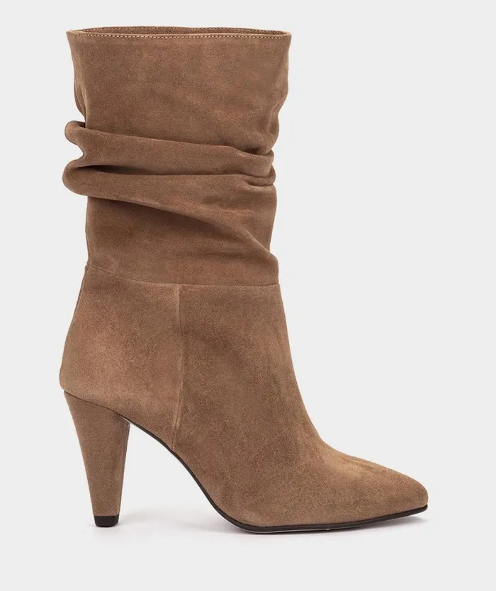 Pedro Miralles Boots LOS ANGELES Velour Birra 8211 Woman