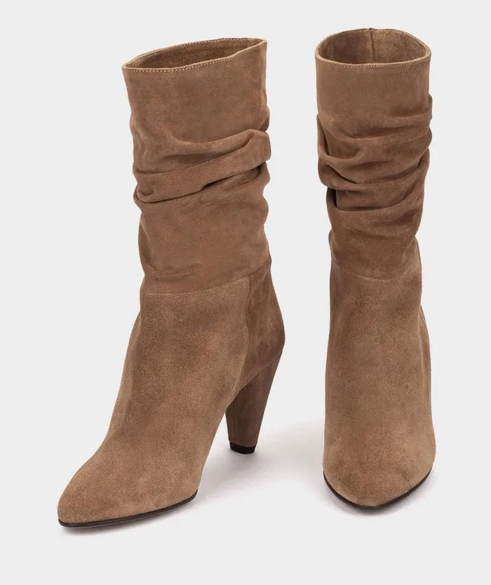 Pedro Miralles Boots LOS ANGELES Velour Birra 8211 Woman Pedro Miralles Boots LOS ANGELES Velour Birra 8211 Woman