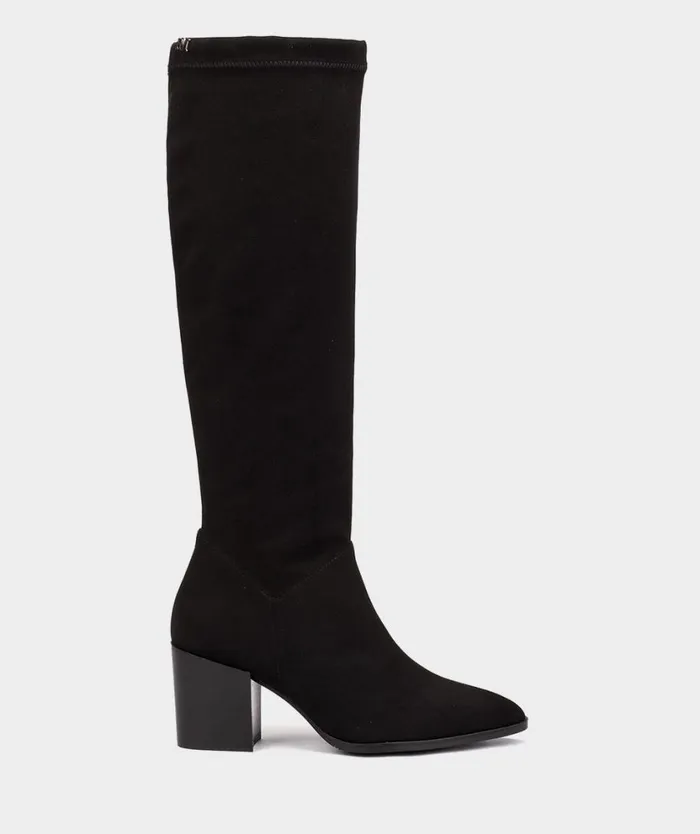 Pedro Miralles Boots MONTGOMERY Ante Strech Negro 8211 Woman