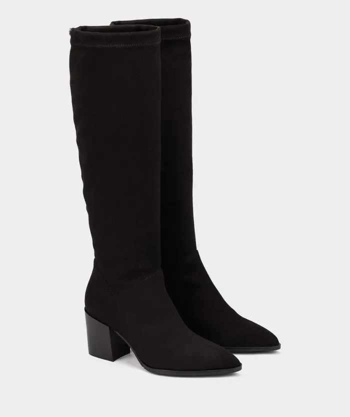 Pedro Miralles Boots MONTGOMERY Ante Strech Negro 8211 Woman Pedro Miralles Boots MONTGOMERY Ante Strech Negro 8211 Woman