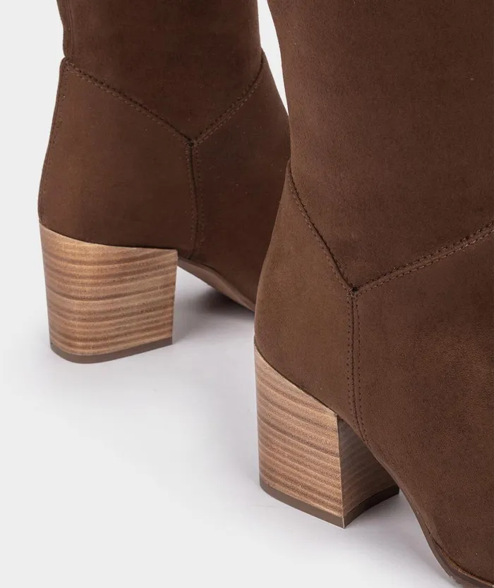 Pedro Miralles Boots MONTGOMERY Ante Strech Tabaco 8211 Woman Pedro Miralles Boots MONTGOMERY Ante Strech Tabaco 8211 Woman