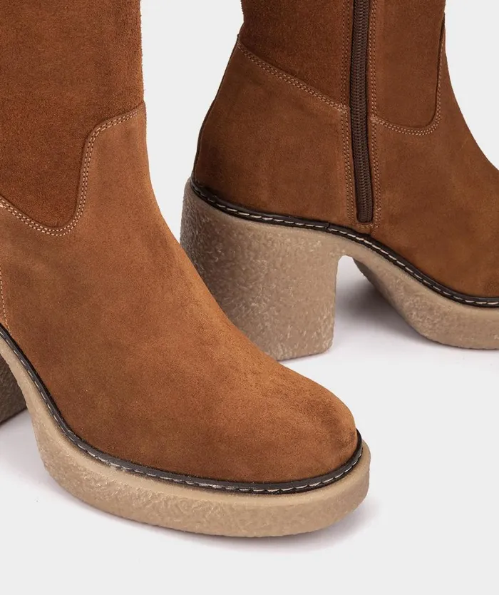 Pedro Miralles Boots NIZA Velour Cuero 8211 Woman Pedro Miralles Boots NIZA Velour Cuero 8211 Woman