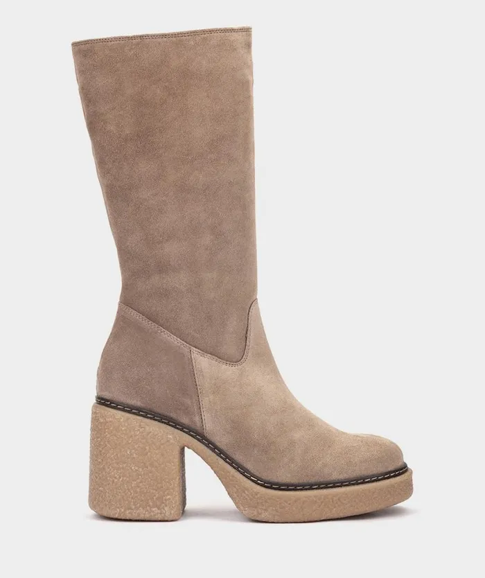 Pedro Miralles Boots NIZA Velour Marmota 8211 Woman