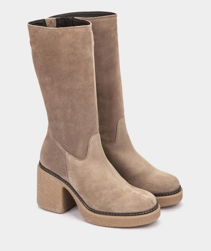 Pedro Miralles Boots NIZA Velour Marmota 8211 Woman Pedro Miralles Boots NIZA Velour Marmota 8211 Woman