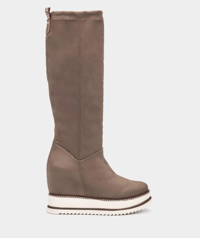 Pedro Miralles Boots REINE Ante Strech Taupe 8211 Woman
