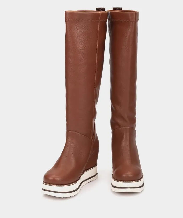 Pedro Miralles Boots REINE Beluga Strech Cuero 8211 Woman Pedro Miralles Boots REINE Beluga Strech Cuero 8211 Woman
