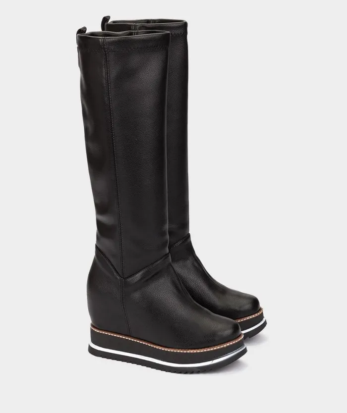 Pedro Miralles Boots REINE Beluga Strech Negro 8211 Woman Pedro Miralles Boots REINE Beluga Strech Negro 8211 Woman