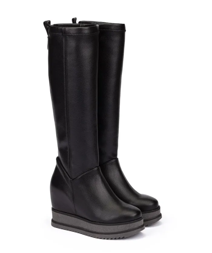 Pedro Miralles Boots REINE Ciervo Strech Negro 8211 Woman Pedro Miralles Boots REINE Ciervo Strech Negro 8211 Woman