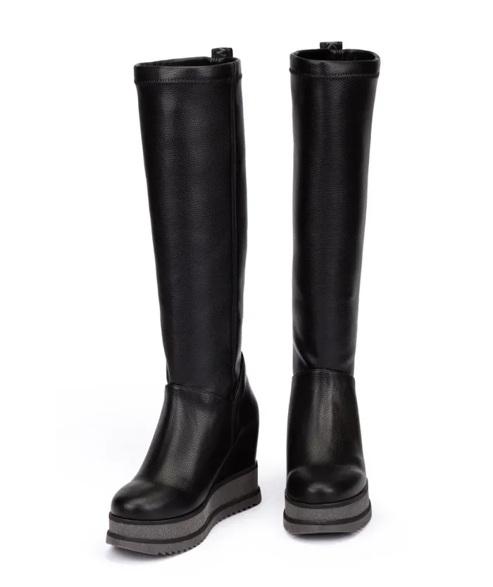Pedro Miralles Boots REINE Ciervo Strech Negro 8211 Woman Pedro Miralles Boots REINE Ciervo Strech Negro 8211 Woman