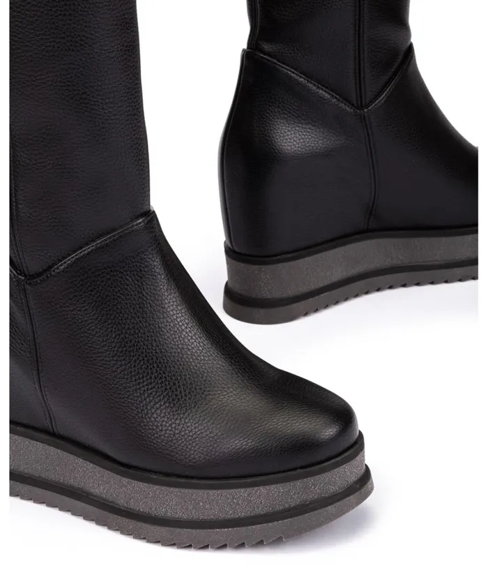 Pedro Miralles Boots REINE Ciervo Strech Negro 8211 Woman Pedro Miralles Boots REINE Ciervo Strech Negro 8211 Woman