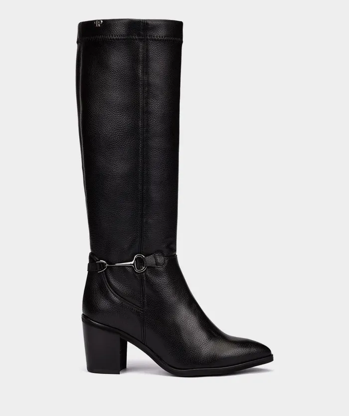Pedro Miralles Boots SAN JUAN Ciervo Strech Negro 8211 Woman