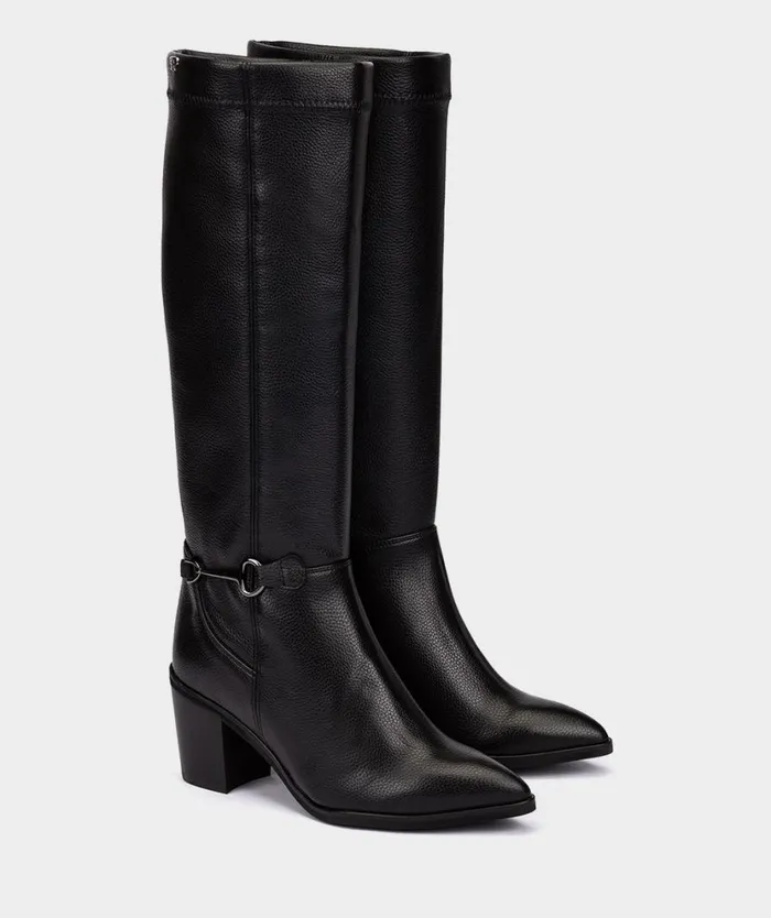 Pedro Miralles Boots SAN JUAN Ciervo Strech Negro 8211 Woman Pedro Miralles Boots SAN JUAN Ciervo Strech Negro 8211 Woman