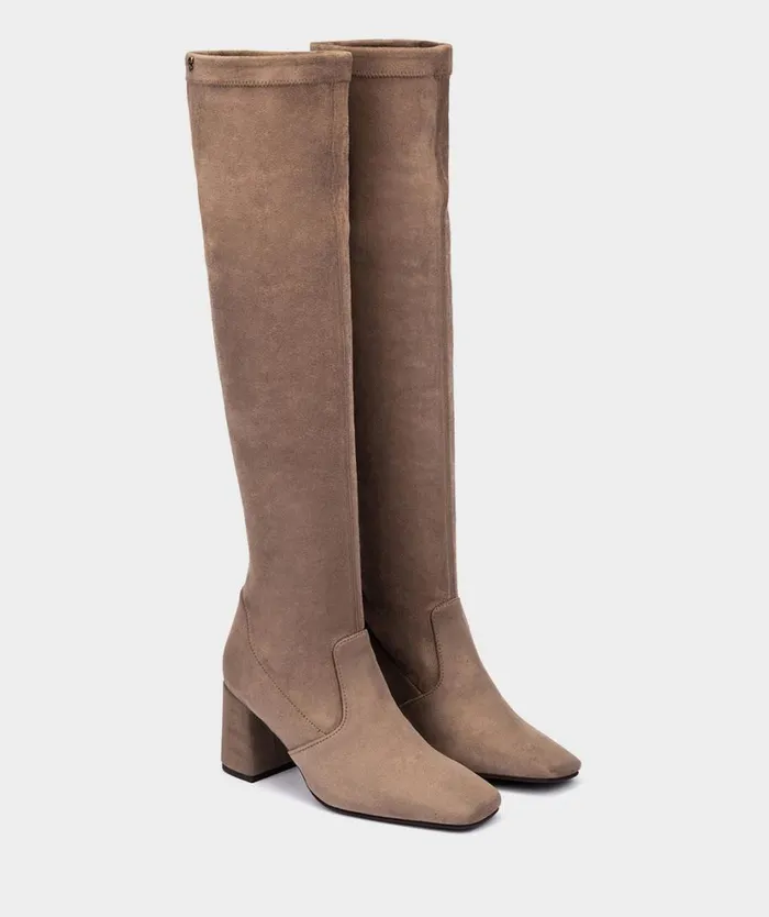 Pedro Miralles Boots SAN LUIS Ante Strech Taupe 8211 Woman Pedro Miralles Boots SAN LUIS Ante Strech Taupe 8211 Woman
