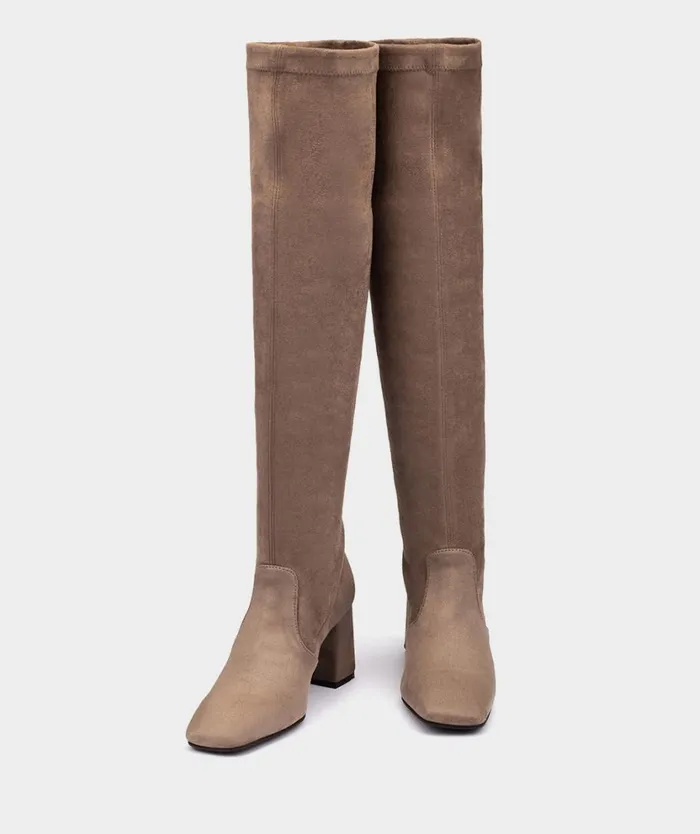 Pedro Miralles Boots SAN LUIS Ante Strech Taupe 8211 Woman Pedro Miralles Boots SAN LUIS Ante Strech Taupe 8211 Woman