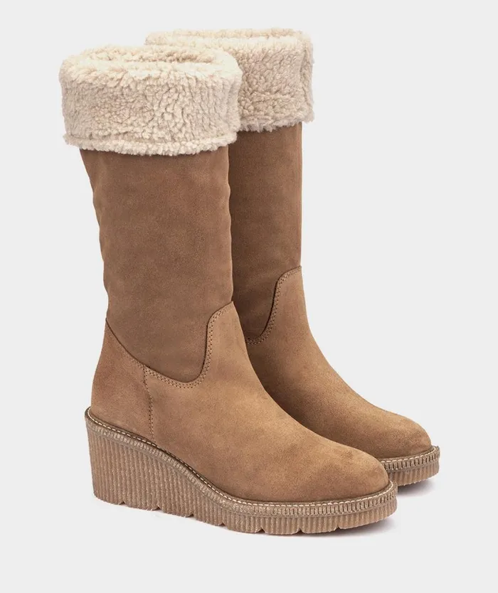 Pedro Miralles Boots TILCARA Velour Birra 8211 Woman Pedro Miralles Boots TILCARA Velour Birra 8211 Woman