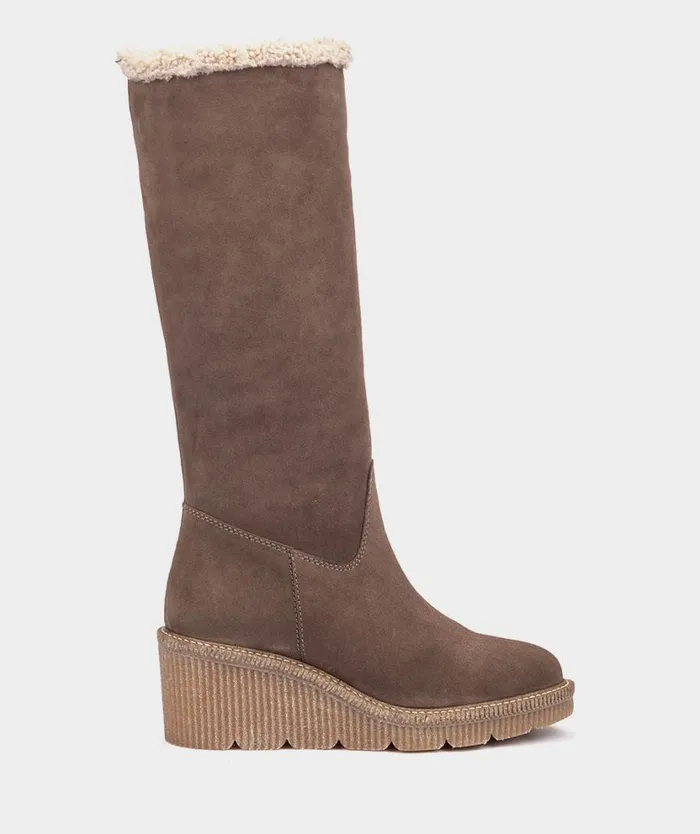 Pedro Miralles Boots TILCARA Velour Fango 8211 Woman Pedro Miralles Boots TILCARA Velour Fango 8211 Woman
