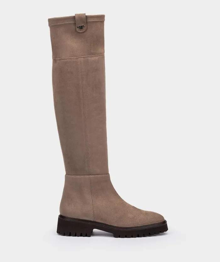 Pedro Miralles Boots VILNA Ante Strech Taupe 8211 Woman