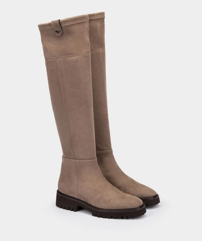 Pedro Miralles Boots VILNA Ante Strech Taupe 8211 Woman Pedro Miralles Boots VILNA Ante Strech Taupe 8211 Woman
