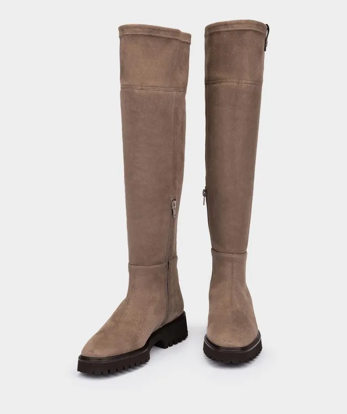 Pedro Miralles Boots VILNA Ante Strech Taupe 8211 Woman Pedro Miralles Boots VILNA Ante Strech Taupe 8211 Woman
