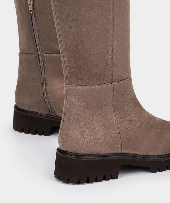 Pedro Miralles Boots VILNA Ante Strech Taupe 8211 Woman Pedro Miralles Boots VILNA Ante Strech Taupe 8211 Woman