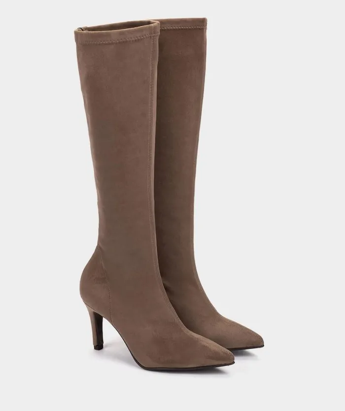 Pedro Miralles Boots YANTAI Ante Strech Taupe 8211 Woman Pedro Miralles Boots YANTAI Ante Strech Taupe 8211 Woman