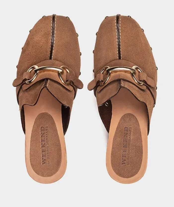 Pedro Miralles Clogs AVEIRO Tormenta Tabaco 8211 Woman