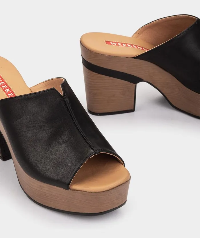 Pedro Miralles Clogs BENEVENTO Alfa Negro 8211 Woman Pedro Miralles Clogs BENEVENTO Alfa Negro 8211 Woman