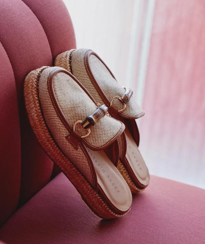 Pedro Miralles Clogs BENITACHELL Rafia Camel 8211 Woman