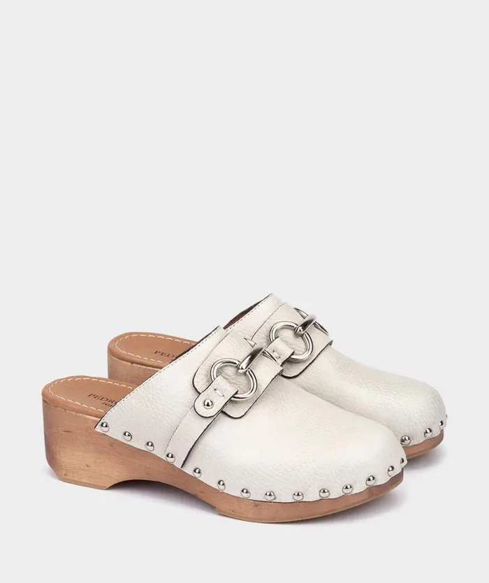 Pedro Miralles Clogs BRESCIA Tornado Ivory 8211 Woman Pedro Miralles Clogs BRESCIA Tornado Ivory 8211 Woman