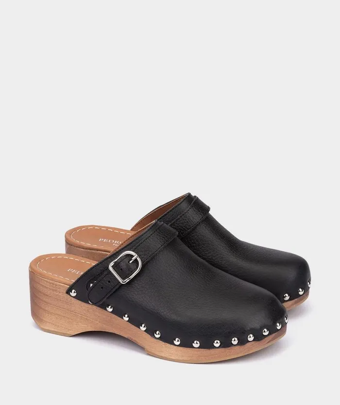 Pedro Miralles Clogs MICENAS Tornado Negro 8211 Woman Pedro Miralles Clogs MICENAS Tornado Negro 8211 Woman