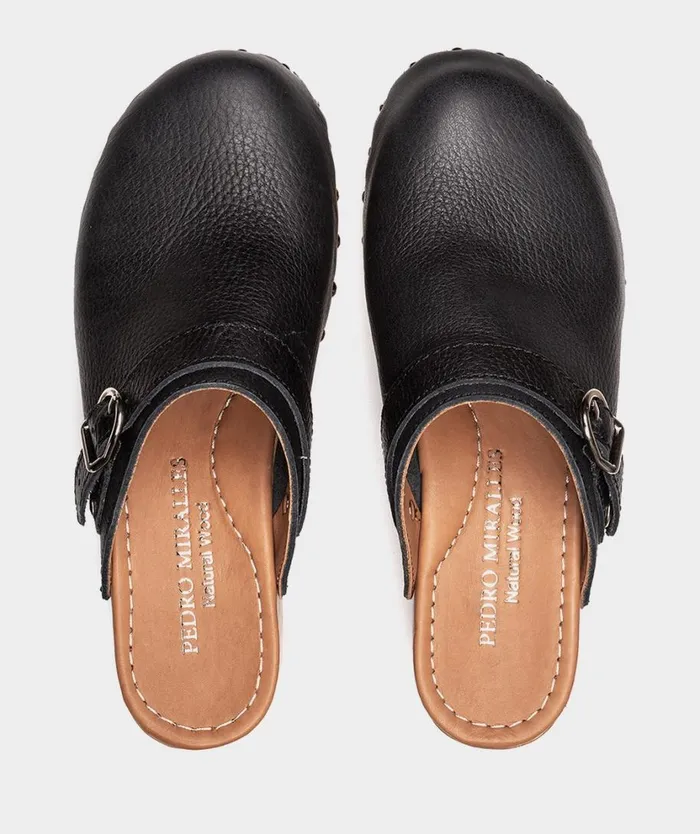 Pedro Miralles Clogs MICENAS Tornado Negro 8211 Woman Pedro Miralles Clogs MICENAS Tornado Negro 8211 Woman