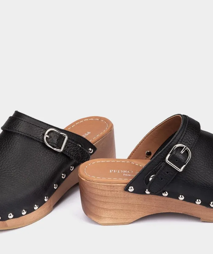 Pedro Miralles Clogs MICENAS Tornado Negro 8211 Woman Pedro Miralles Clogs MICENAS Tornado Negro 8211 Woman