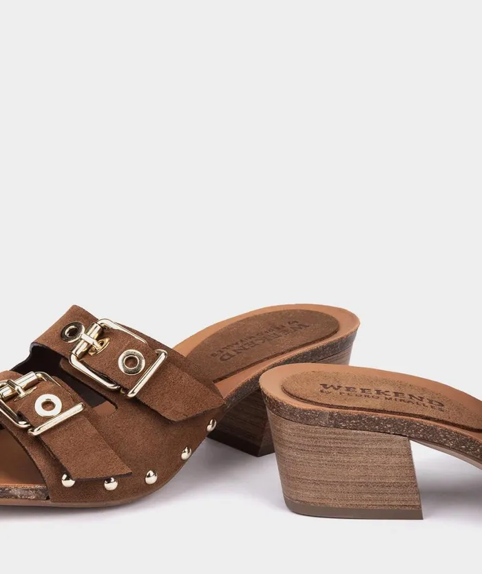 Pedro Miralles Clogs SEABORN Tormenta Tabaco 8211 Woman Pedro Miralles Clogs SEABORN Tormenta Tabaco 8211 Woman