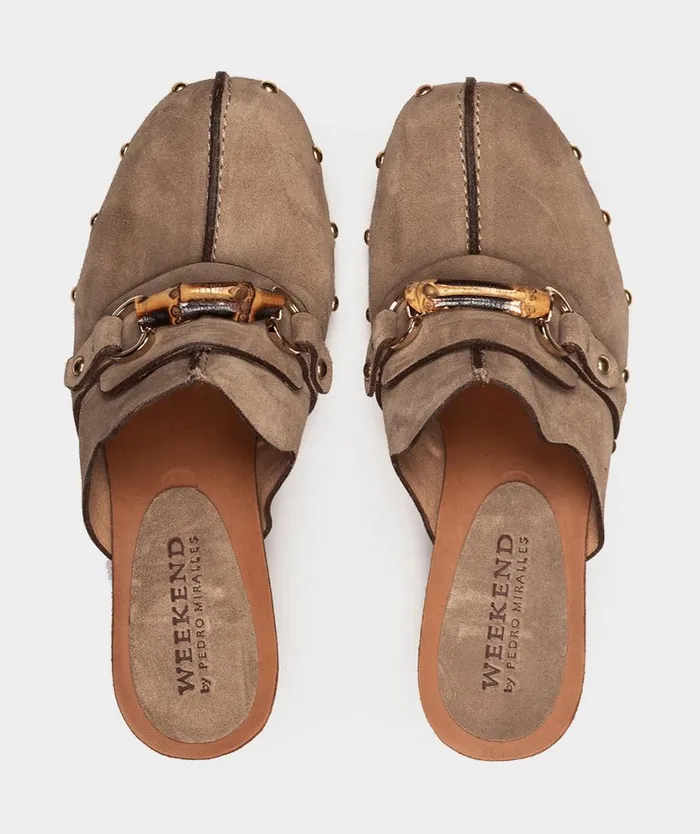 Pedro Miralles Clogs SUWON Velour Bambi 8211 Woman Pedro Miralles Clogs SUWON Velour Bambi 8211 Woman
