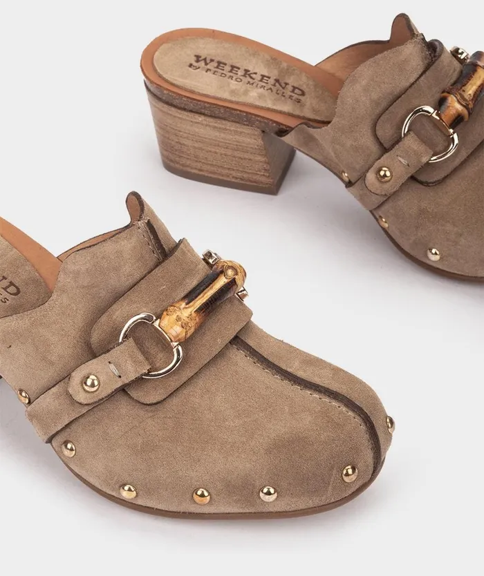 Pedro Miralles Clogs SUWON Velour Bambi 8211 Woman Pedro Miralles Clogs SUWON Velour Bambi 8211 Woman