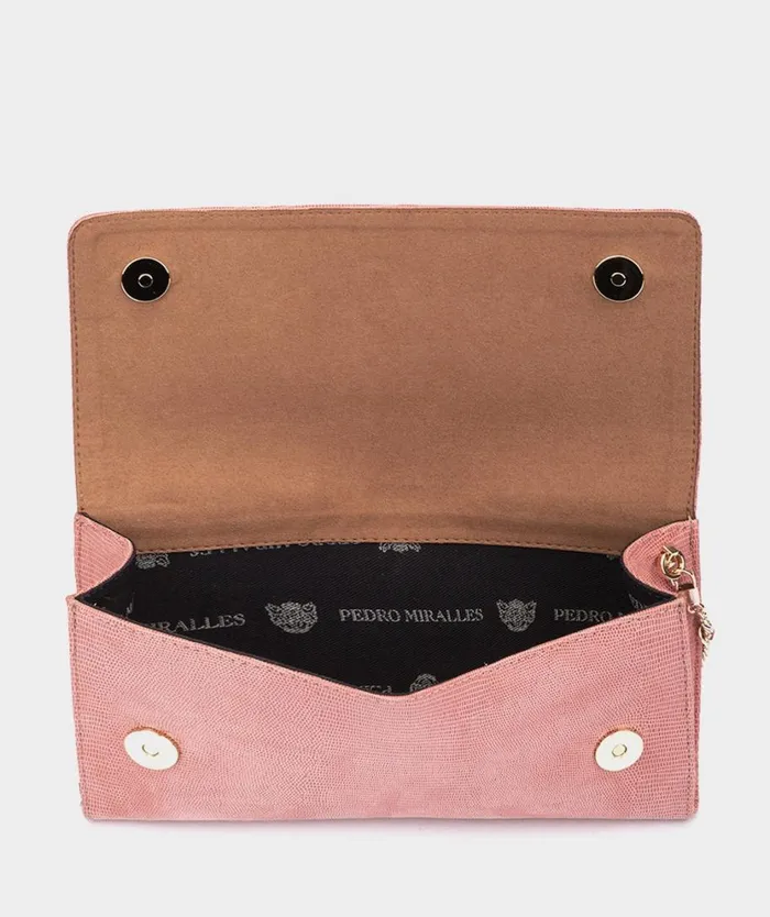 Pedro Miralles Evening Bags SLLER Mini Tejus Salmon 8211 Woman Pedro Miralles Evening Bags SLLER Mini Tejus Salmon 8211 Woman