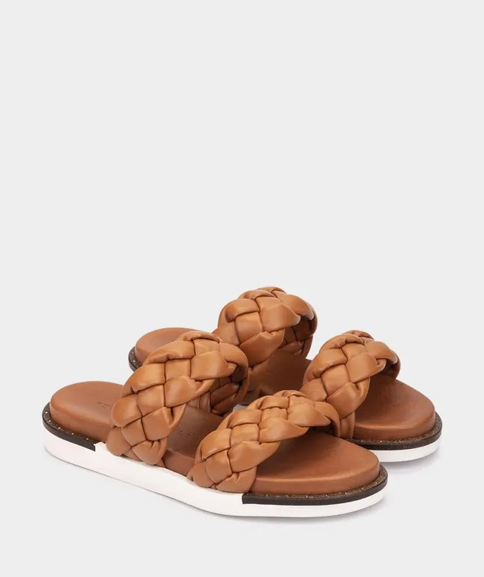 Pedro Miralles Flat Sandals AMARA Trenza Cuero 8211 Woman Pedro Miralles Flat Sandals AMARA Trenza Cuero 8211 Woman