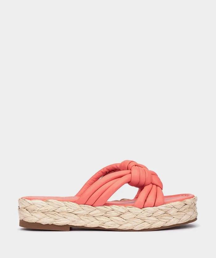 Pedro Miralles Flat Sandals BANS Cloud Corallo 8211 Woman Pedro Miralles Flat Sandals BANS Cloud Corallo 8211 Woman