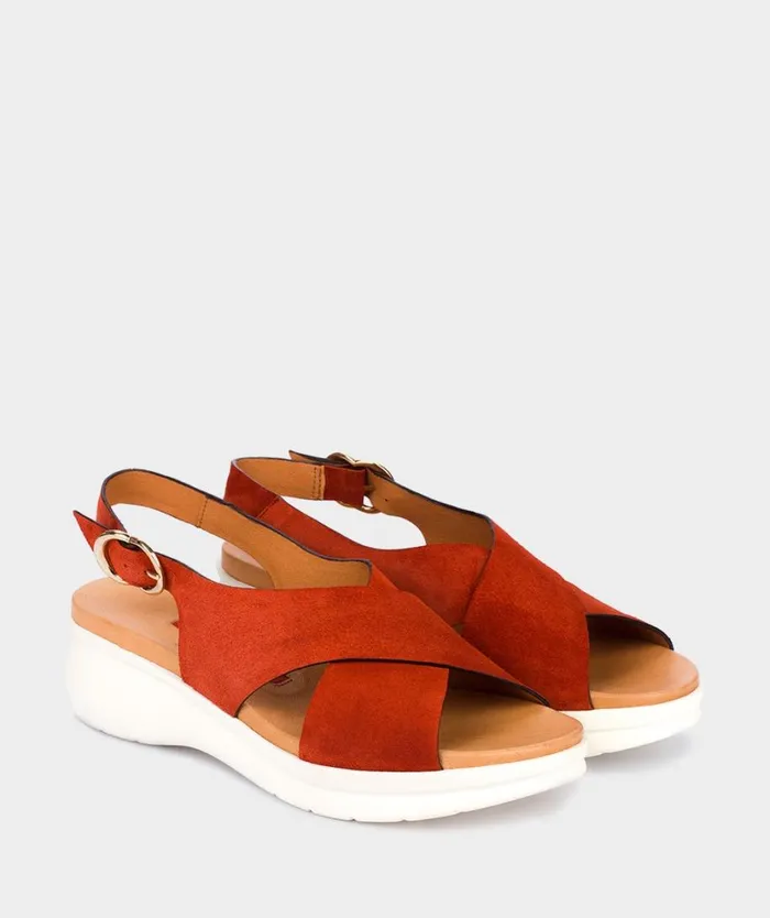 Pedro Miralles Flat Sandals CAMPANIA Baby Silk Tuile 8211 Woman Pedro Miralles Flat Sandals CAMPANIA Baby Silk Tuile 8211 Woman