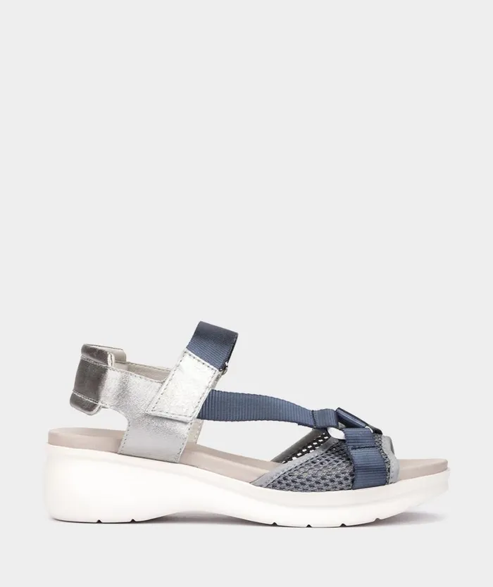Pedro Miralles Flat Sandals CANDELEDA Basketina Jeans 8211 Woman Pedro Miralles Flat Sandals CANDELEDA Basketina Jeans 8211 Woman