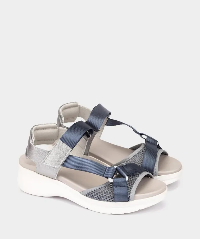 Pedro Miralles Flat Sandals CANDELEDA Basketina Jeans 8211 Woman Pedro Miralles Flat Sandals CANDELEDA Basketina Jeans 8211 Woman